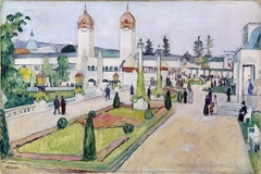1914 Jubilee Exhibition by Otto Emil Johansen