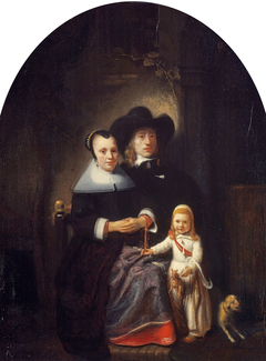 A Dutch Family Group by Nicolaes Maes