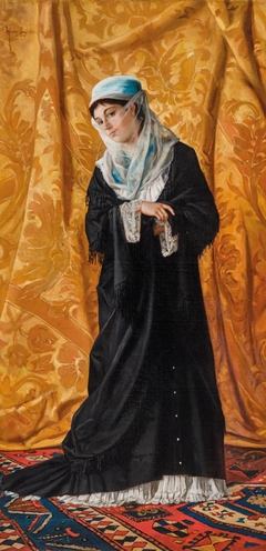 A Lady of Constantinople by Osman Hamdi Bey