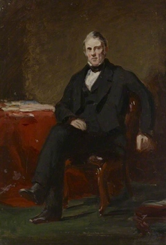 A Portrait Study of a Gentleman Seated in an Interior