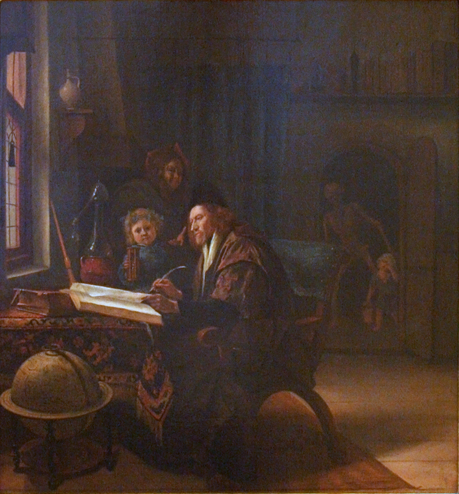 A Scholar In His Study By Jan Steen Useum