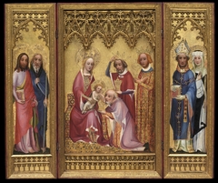 Adoration of the Magi, St. Severus and St. Walburga, St. James and St. Philip by Anonymous