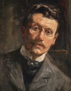 Alexander Ignatius Roche, 1861 - 1921. Artist (Self-portrait) by Alexander Ignatius Roche