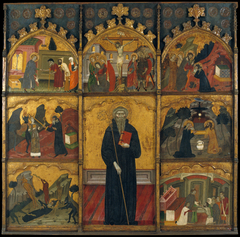 Altarpiece of Saint Anthony the Abbot by Master of Rubió