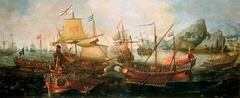 Attack on Spanish Treasure Galleys