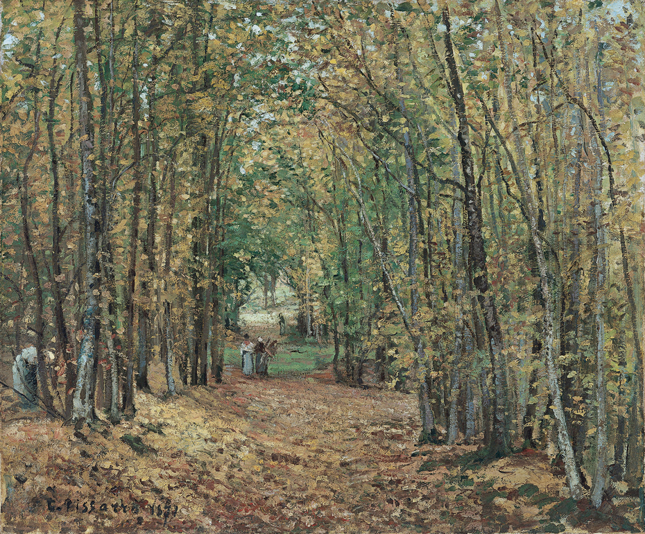 Avenue in the Parc de Marly