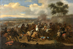 Battle of the Boyne between James II and William III, 11 June 1690 by Jan van Huchtenburgh
