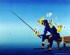CA MORD ? - Are the fish biting? - by Pascal by Pascal Lecocq