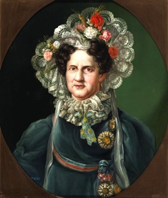 Carlota Joaquina de Borbón by Luis de la Cruz