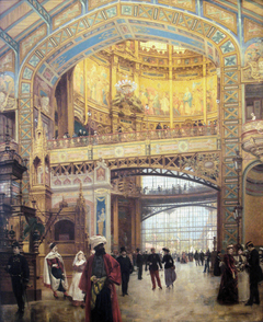 Central Dome of the World Fair in Paris 1889 by Louis Béroud