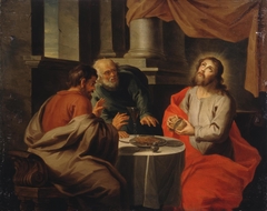 Christ and his Disciples in Emmaus