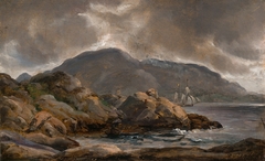 Coast near Bergen by Johan Christian Dahl