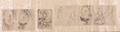 Connoisseur's Sketchbook by Kano Tan'yū (Tan'yū shukuzu), Copies of Buddhist Paintings, Vol. II