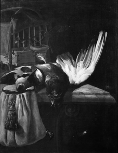 Dead Birds on a Marble Table by William Gouw Ferguson