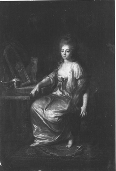 Die Frau des Künstlers by Johann Christian von Mannlich