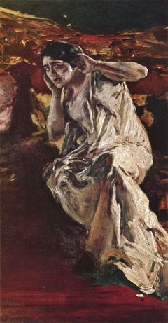 Die Traumtänzerin Madeleine by Albert von Keller