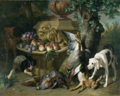 Dogs, Dead Game and Fruit by Alexandre-François Desportes