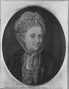 Elisabeth Christine of Brunswick-Wolfenbüttel, Queen Consort of Frederick II of Prussia (1715-1797) by German School