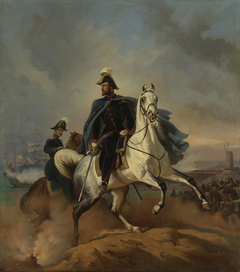Ernest II, Duke of Saxe-Coburg-Gotha (1818-1893) at the Eckernförde, 5th April 1849 by Feodor Dietz