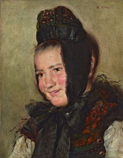 Female Portrait by Otto Piltz