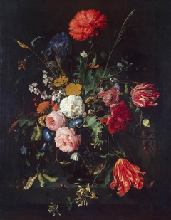 Flowers in a Vase by Jan Davidsz. de Heem