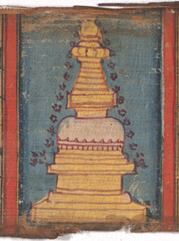 Folio from a Manuscript of the Ashtasahasrika Prajnaparamita (Perfection of Wisdom) by Anonymous