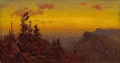 From the Shawangunk Mountains by Sanford Robinson Gifford