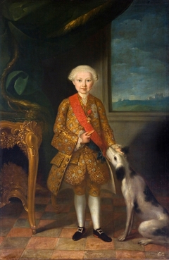 Gabriel de Borbón y Sajonia Infante of Spain by Joaquín Inza y Ainsa