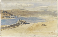 Gezicht op het Loch Linnhe bij Fort William, Schotland by Charles Rochussen