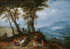 Going to the Market by Jan Brueghel the Elder