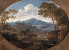 Grottaferrata bei Rom by Johann Georg von Dillis