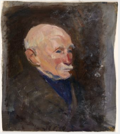 Head of an Old Man by Clare Marsh