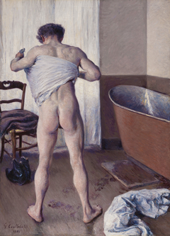 Man at His Bath (Homme au bain) by Gustave Caillebotte