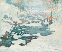 Icebound by John Henry Twachtman