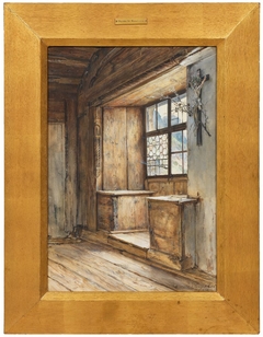 Interior. Scene at Eppan near Bozen in the South Tyrol by Carl Gustaf Hellqvist