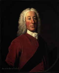 James Murray, 2nd Duke of Atholl, 1690 - 1764. Lord Privy Seal by Allan Ramsay
