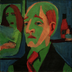 Jan Wiegers by Ernst Ludwig Kirchner
