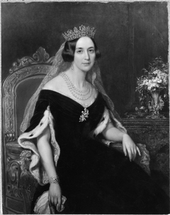 Josefina, 1807-1876, prinsessa av Leuchtenberg, drottning av Sverige och Norge, gift med Oskar I by Friedrich Dürck