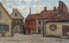 "Kanten", Hammersborg by Arne Hjersing