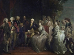 King George III and his Family by Thomas Stothard