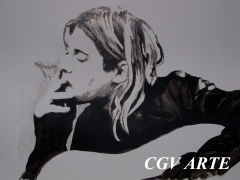 Kurt Cobain by Cecilia Garcia Villa