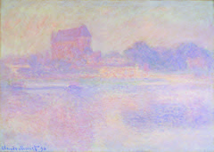 L'église de Vernon, brouillard by Claude Monet