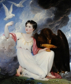 Lady Charlotte Harley, later Lady Charlotte Bacon (1801-1880), as Hebe by Richard Westall