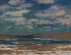 Landscape with Spring Clouds by Nándor Katona