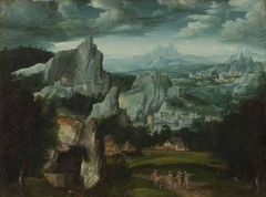 Landscape with the Judgment of Paris by Cornelis Massijs