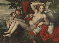 Leda and the Swan by Georg Pencz