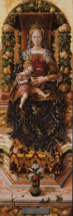 Madonna della Candeletta by Carlo Crivelli