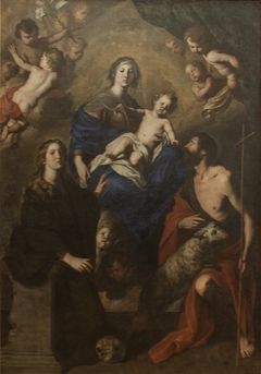 Madonna delle Grazie con i santi Rosalia e Giovanni Battista