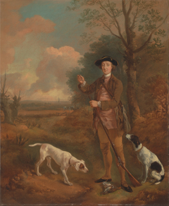 Major John Dade, of Tannington, Suffolk by Thomas Gainsborough