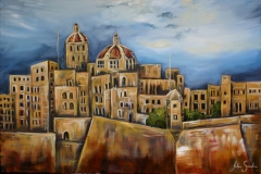 Malta Cityscape by Julie Sneeden